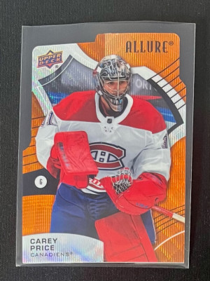 2021-22 Allure Carey Price Orange Slice Die-Cut #71 front